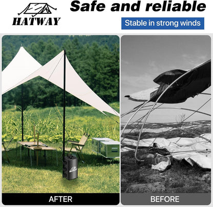 Canopy Weights,Tent Weights,88 LBS Canopy Weights Set of 4 | Canopy Weight,Canopy Water Weights,Weights for Canopy Tent Legs,Pop up Canopy,Gazebo,Canopies,Tent-4*10L-Black5