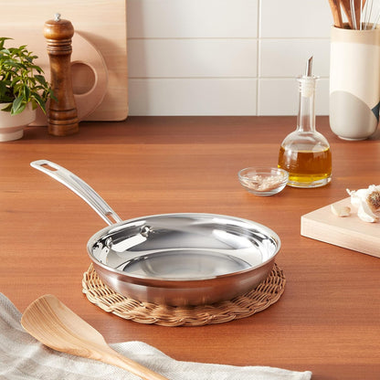 Multiclad Pro 8" Open Skillet, 8-Inch, Stainless Steel5