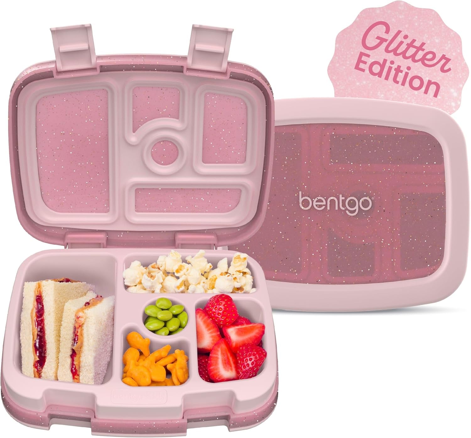 bentgo-kids-bento-style-5-compartment-leak-proof-lunch-box-just-right-portions-ages-3-7-durable-drop-proof-dishwasher-safe-pfas-bpa-free-made-with-food-safe-materials-petal-pink-glitter