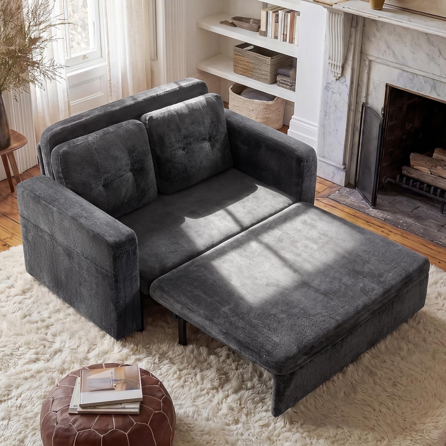 52-sleeper-convertible-sofa-bed-couch-3-in-1-pull-out-couches-for-living-room-with-2-pillows-6-side-pockets-easy-assembly-grey