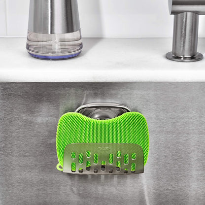 OXO Good Grips Stronghold Suction Sponge Holder8