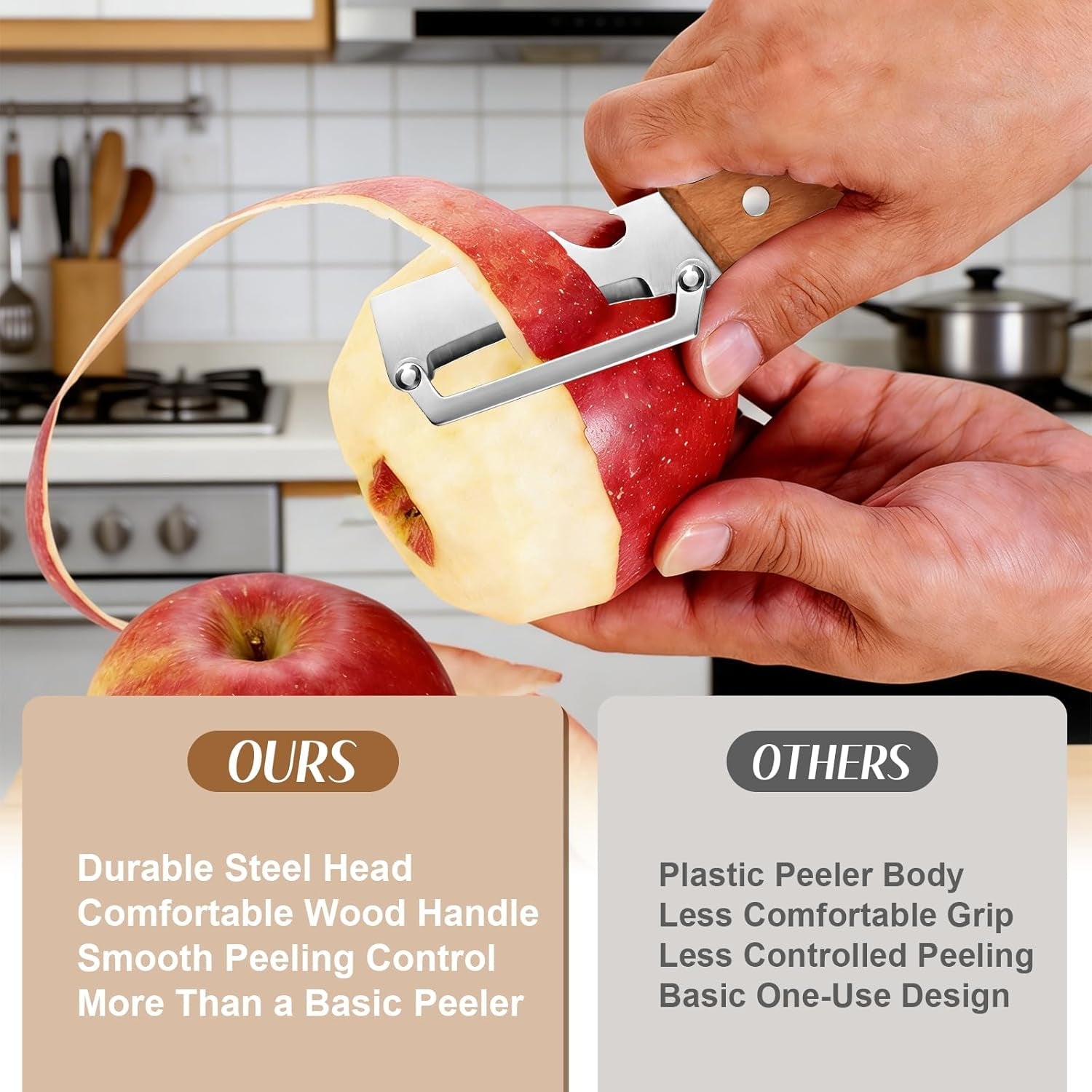 2026-upgrade-vegetable-peeler-with-wooden-handle-stainless-steel-wide-blade-potato-and-carrot-peeler-2-in-1-veggie-peeler-with-bottle-opener-for-kitchen-camping-and-travel-2pcs