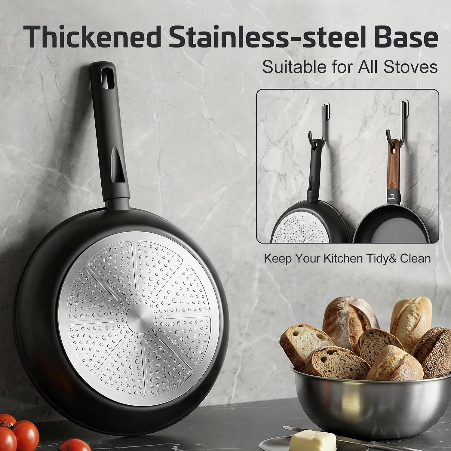 non-stick-frying-pan-skillet-titanium-coating-fry-pan-egg-pan-omelet-pan-nonstick-healthy-induction-cookware-chefs-pan-pfas-pfoa-ptfe-free-9-5-inch