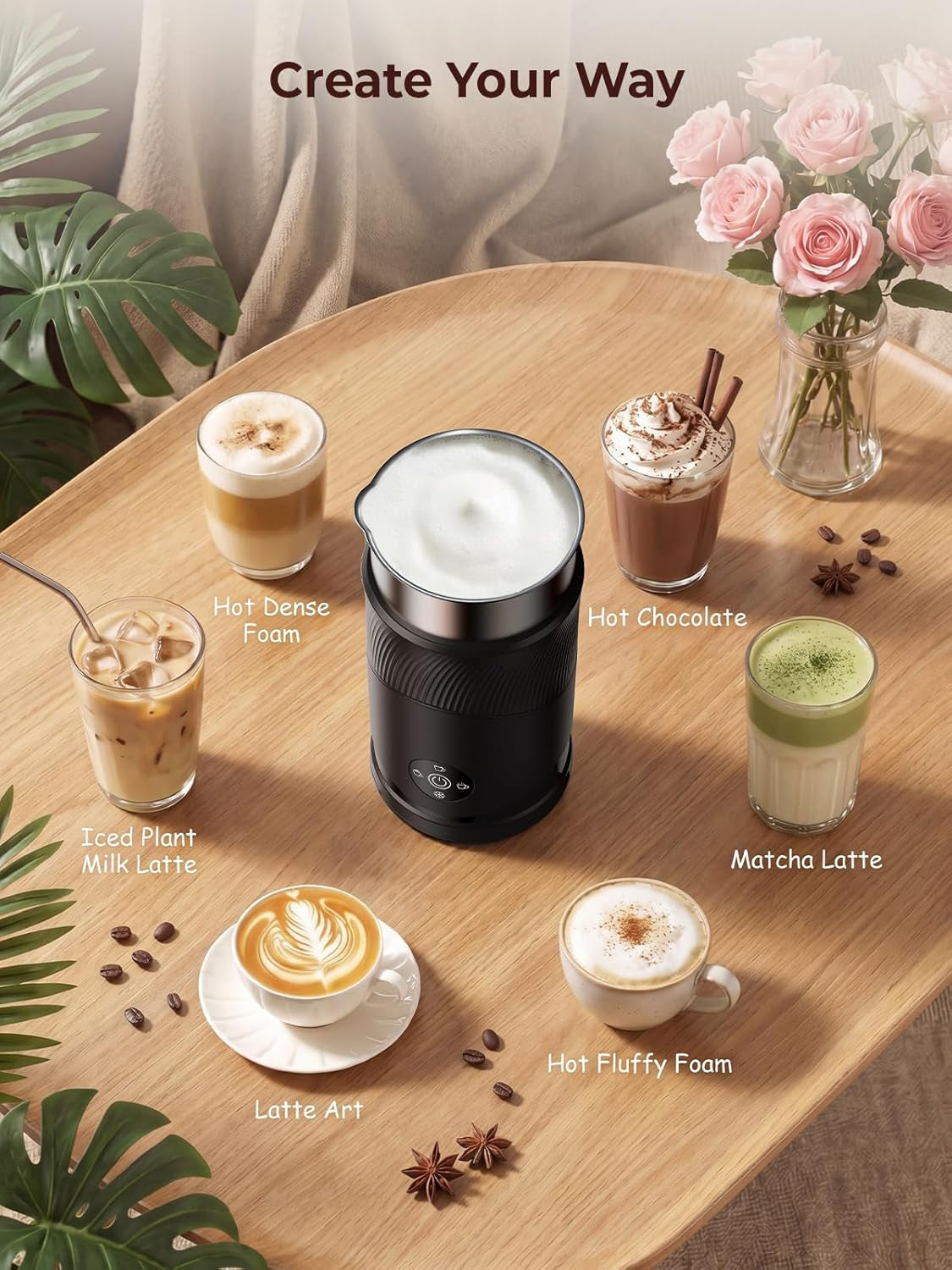 350ml-electric-milk-frother-4-in-1-hot-cold-120s-fast-frothing-450w-milk-steamer-with-180ml-foam-under-55db-for-family-mornings-sus304-steel-2-whisks-for-latte-cappuccino