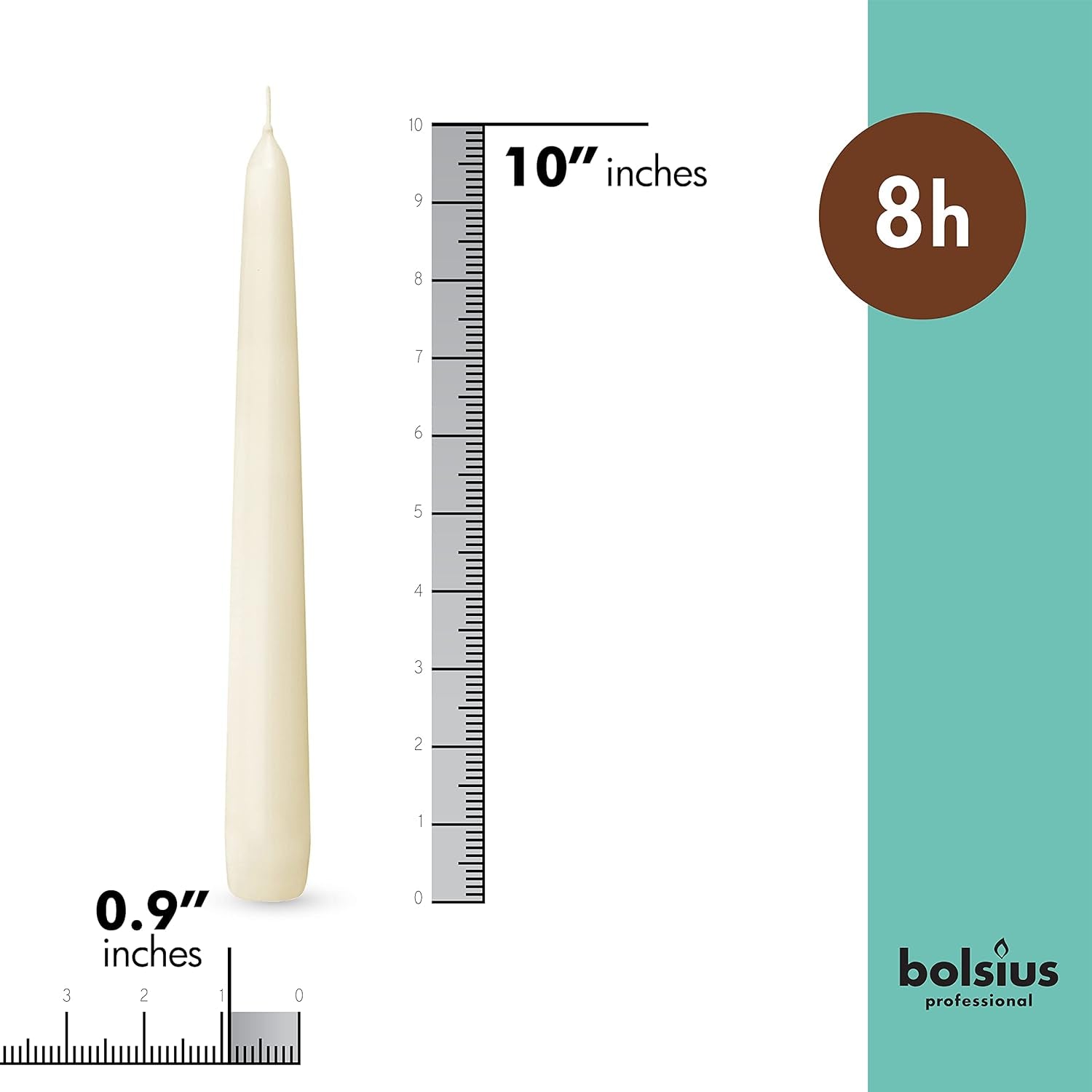 long-household-ivory-taper-candles-10-inch-unscented-premium-quality-wax-8-hour-long-burning-dripless-candles-bulk-pack-of-30-for-home-decor-wedding-parties-and-special-occasions