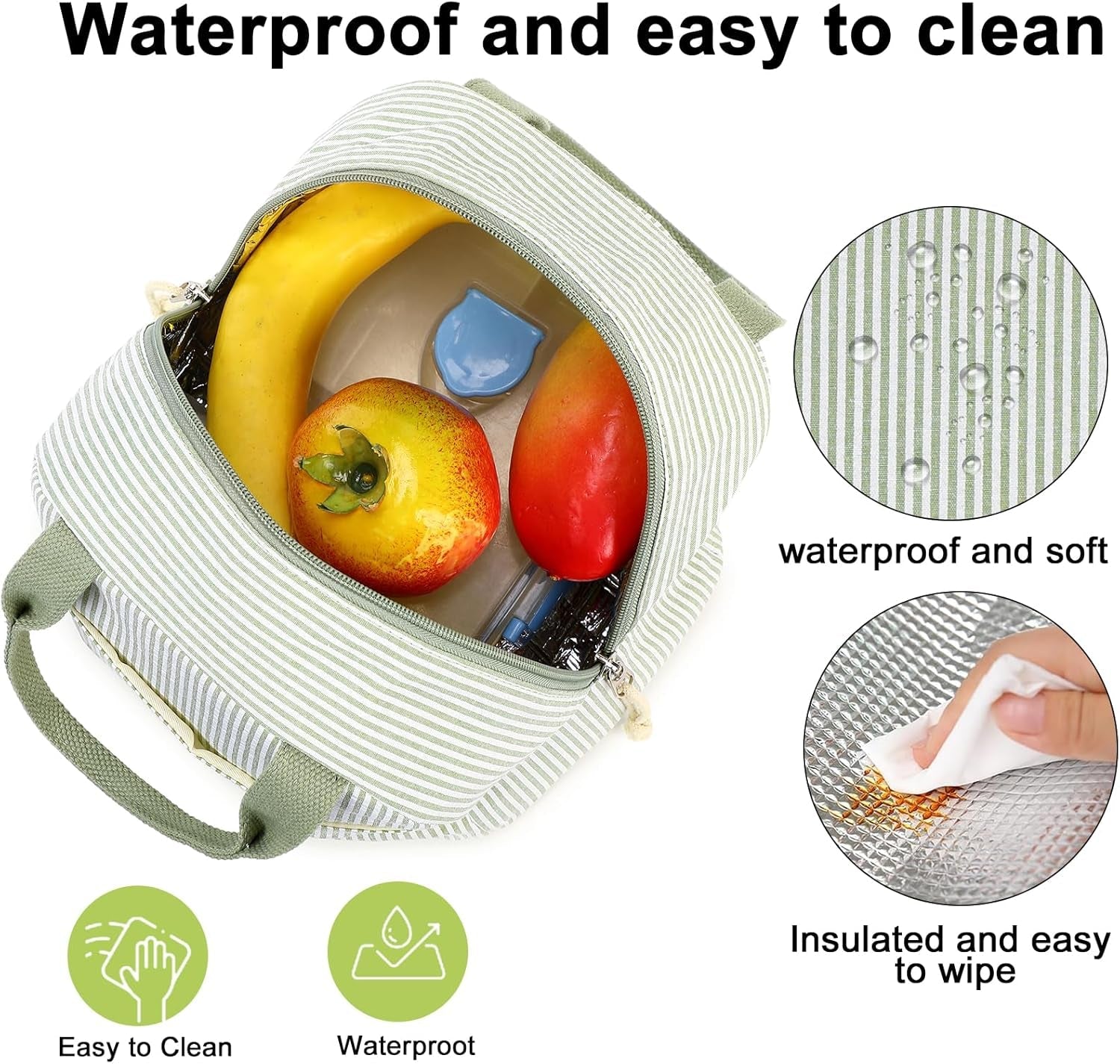 lunch-box-for-women-cute-lunch-bag-reusable-insulated-lunch-bags-large-capacity-lunchbox-cooler-for-work-picnic-or-travel-gifts-a-sage-green-white-stripes-10-x-7-5-x-8-inches