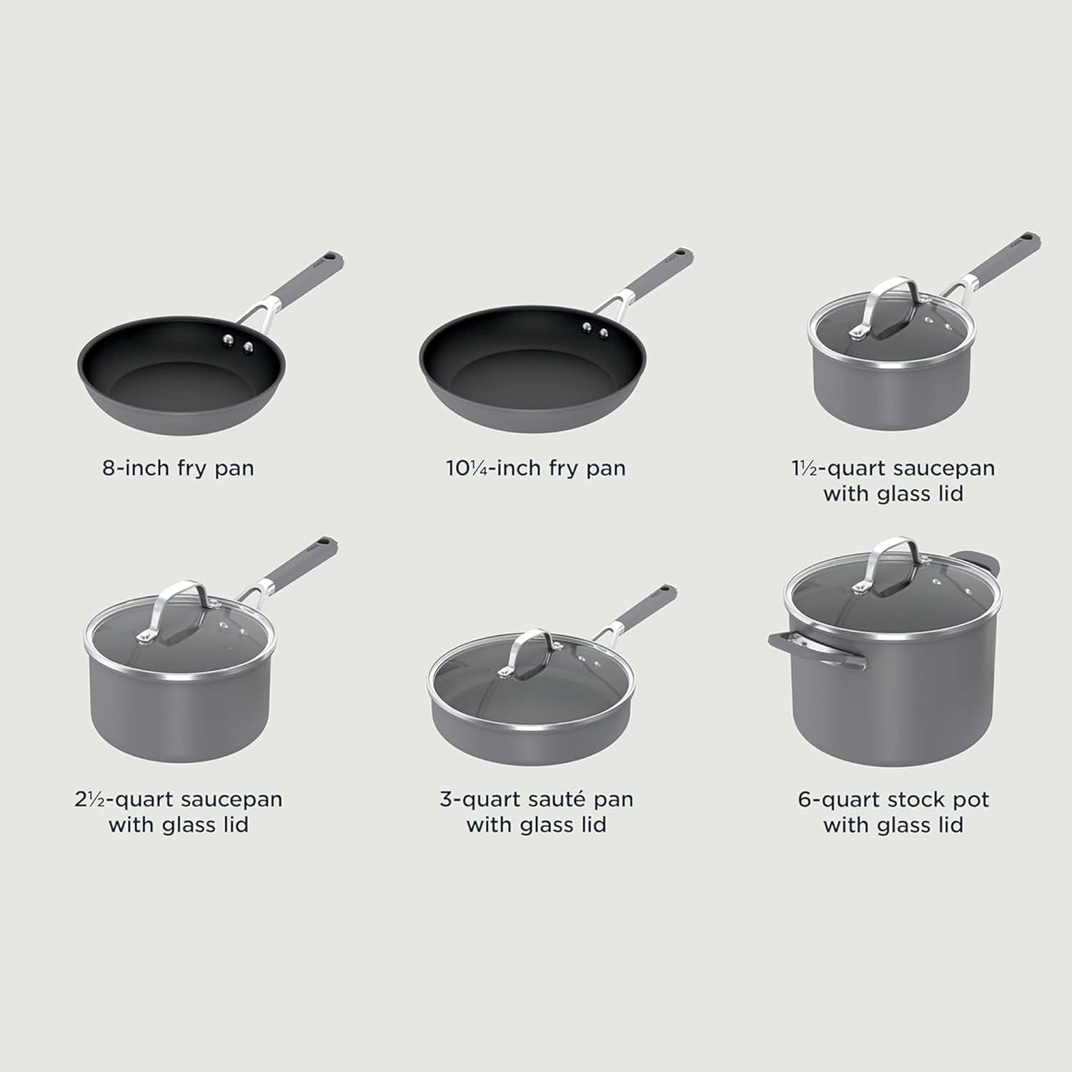 ninja-neverstick-professional-hard-anodized-10-piece-pots-pans-set-nonstick-cookware-set-durable-oven-safe-to-500-f-slate-grey-c39500
