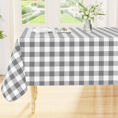 Picnic Table Cloth, Vinyl Tablecloths with Flannel Backing, 54"X78"1