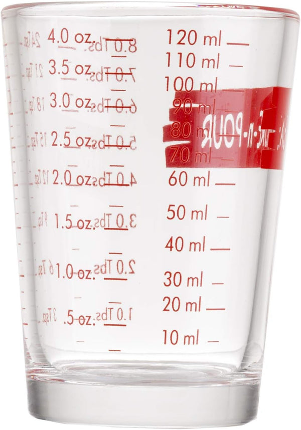 H1433T Measuring Cup Measure-N-Pour, 4 Oz, Clear3