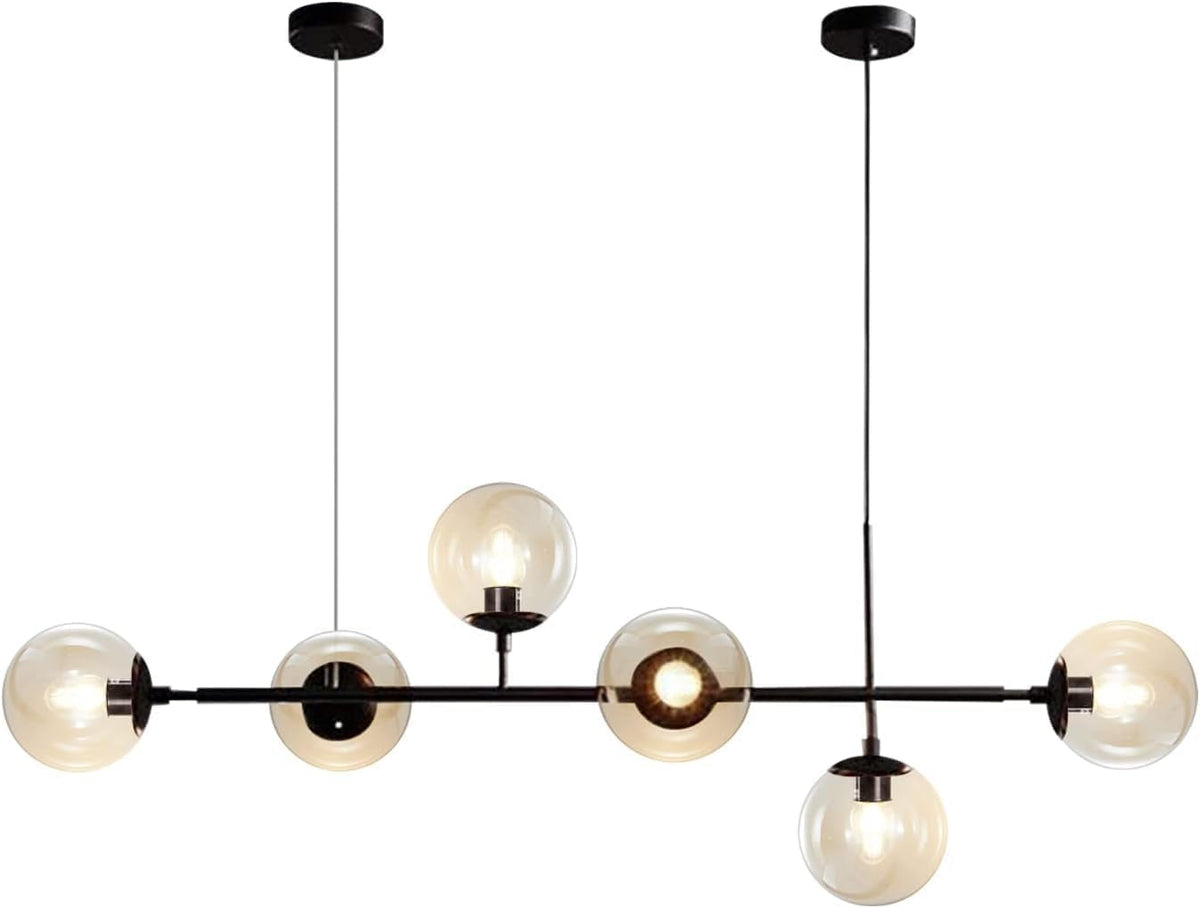 lighting-6-light-modern-globe-sputnik-chandelier-mid-century-black-pendant-light-chandelier-dining-room-linear-pendant-lighting-kitchen-island-adjustable-pendant-light-fixtures-black-amber