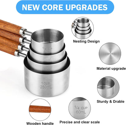4 Pcs Dog Food Scoop Measuring-Cup3