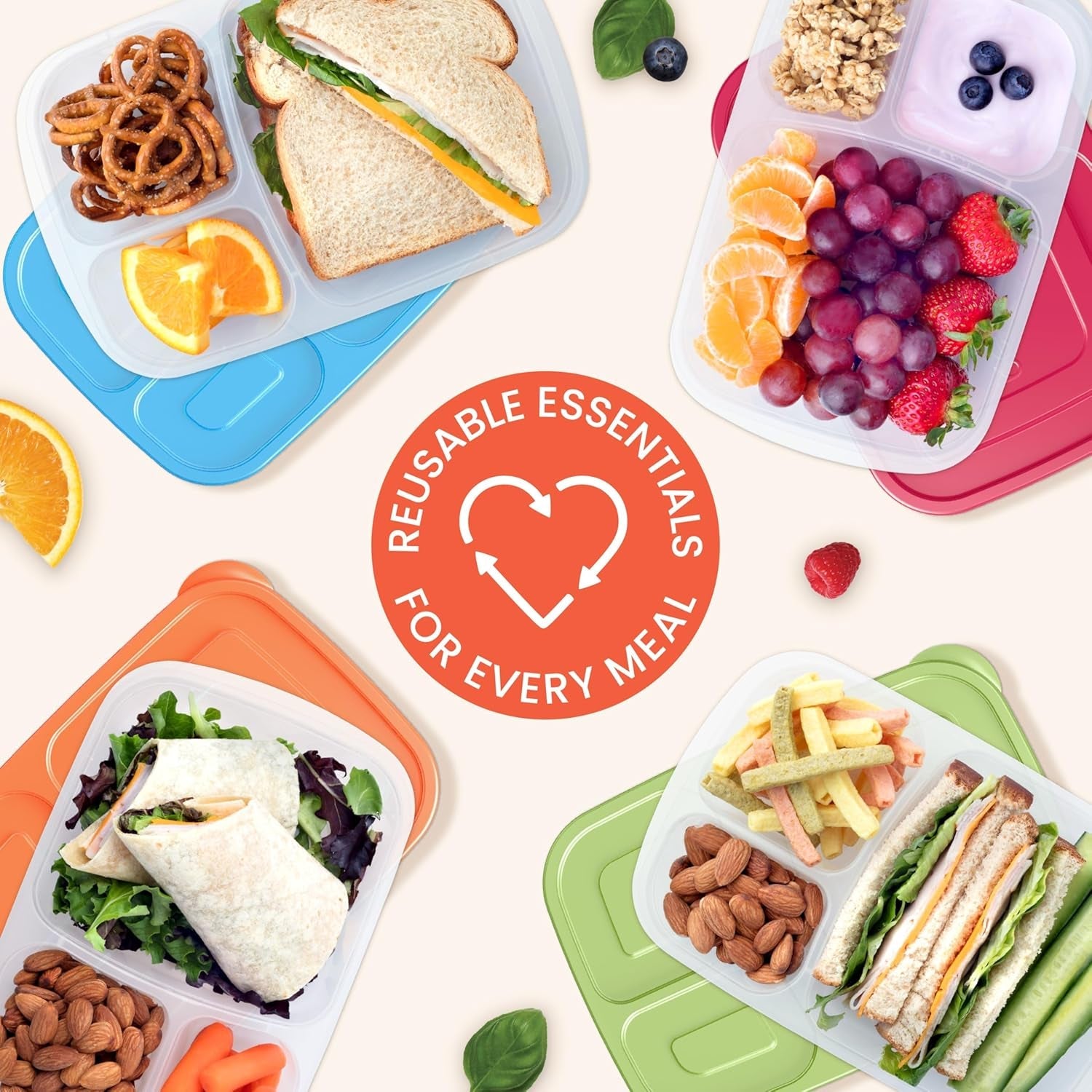 bentgo-easyboxes-original-stackable-lunch-boxes-reusable-3-compartment-food-containers-for-kids-and-adults-bento-lunch-box-for-meal-prep-school-work-bpa-free-set-of-4-classic