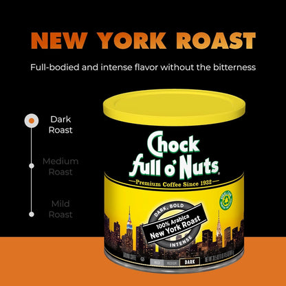 Ground Coffee - New York Roast, 30.5 Oz3