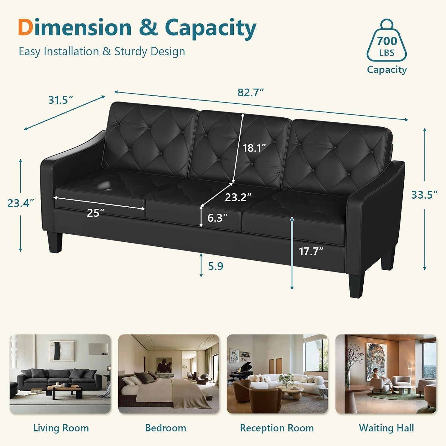 83-black-faux-leather-3-seater-couch-mid-century-tufted-sofa-living-room