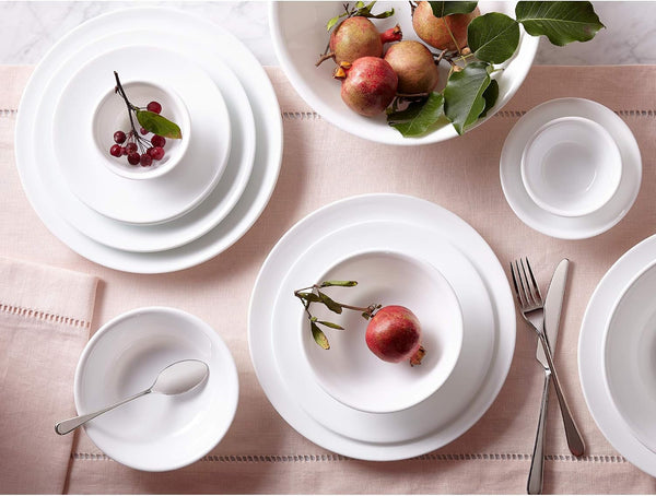 Winter Frost White, Chip Resistant, 50-Piece Dinnerware Set4