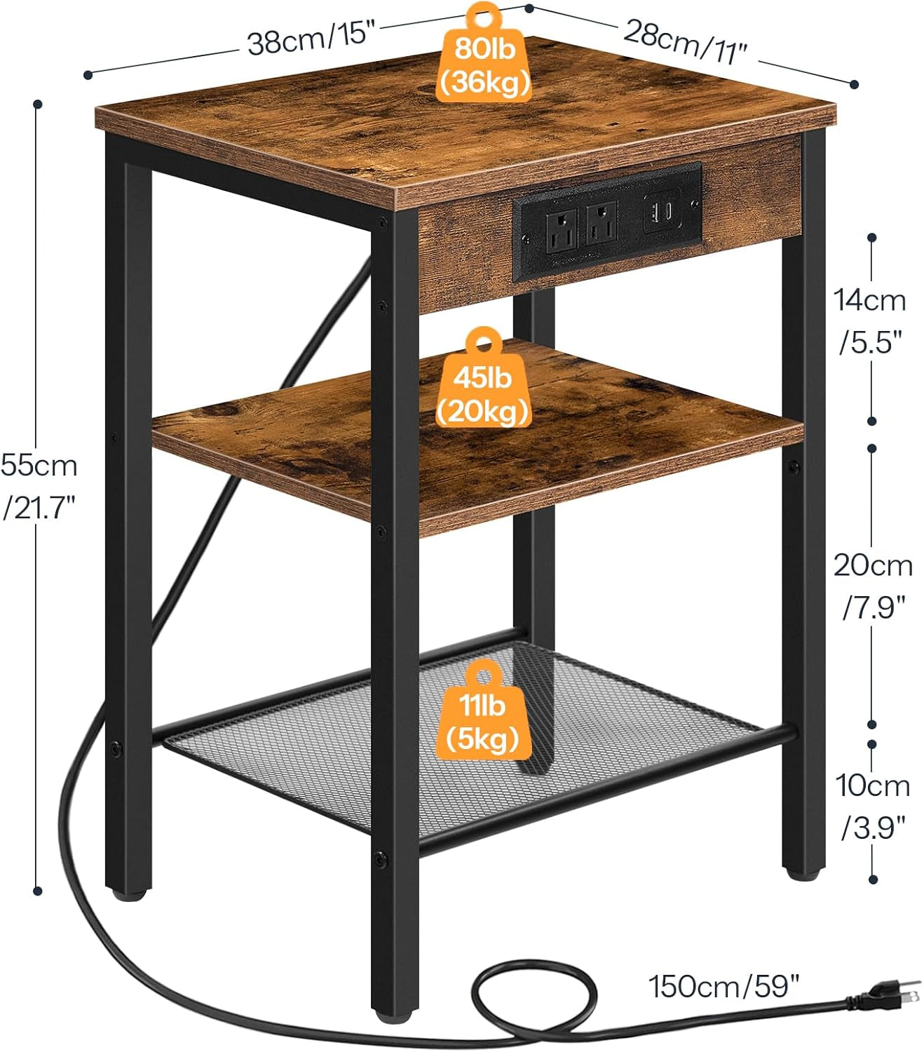 side-table-with-charging-station-and-usb-port-small-end-table-for-small-space-3-tier-nightstand-with-adjustable-shelf-for-living-room-bedroom-rustic-brown-bf112bz01