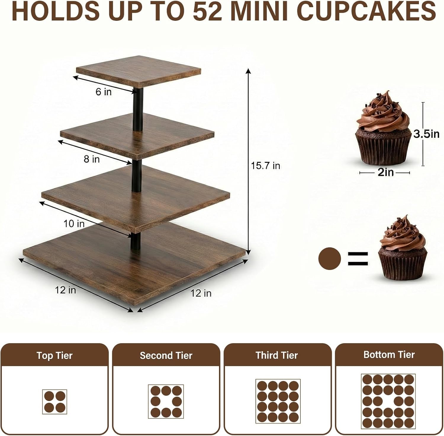 wooden-4-tier-cupcake-stand-for-50-cupcakes-cupcake-holder-cupcake-tower-tiered-tray-stand-for-birthday-bar-decor-weddings-parties-events-dark-brown