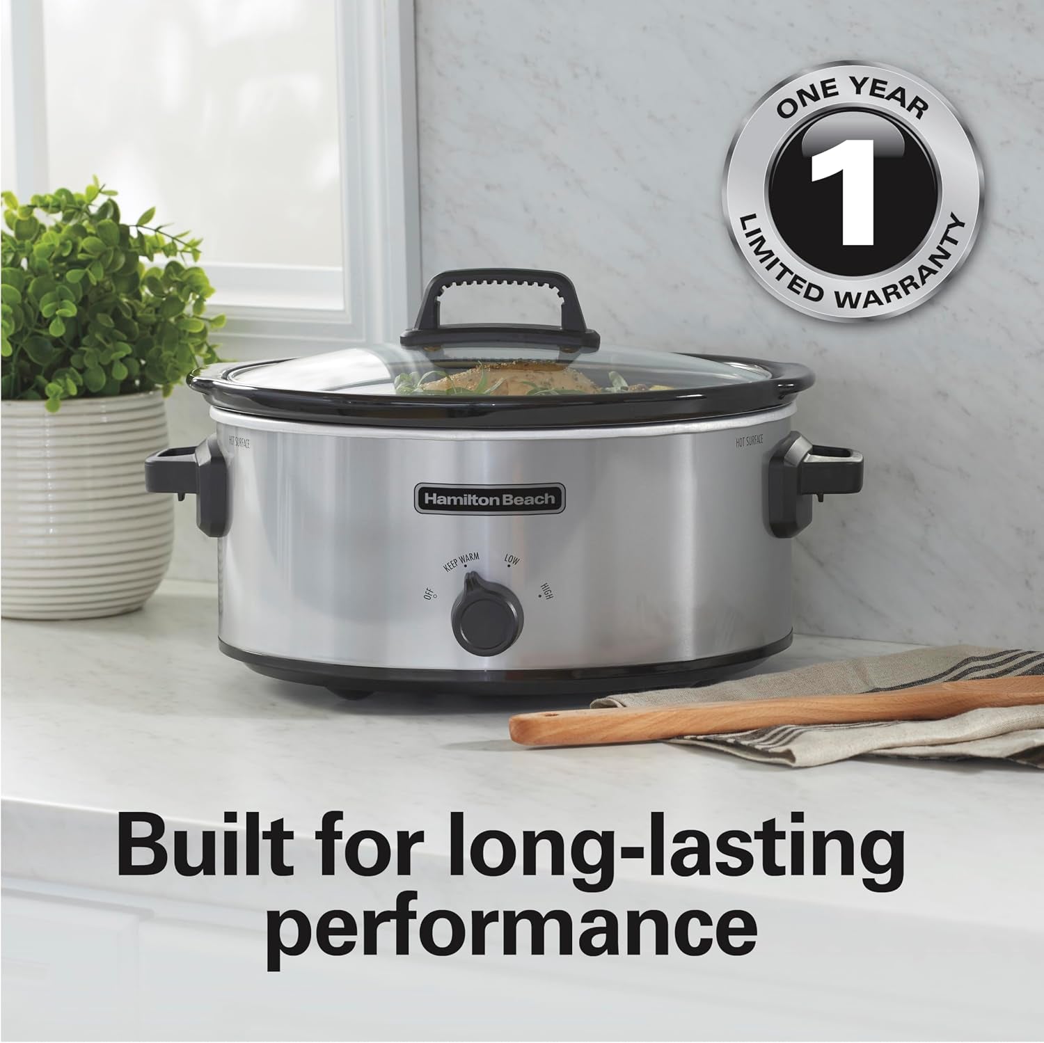 6-quart-slow-cooker-with-3-cooking-settings-dishwasher-safe-stoneware-crock-glass-lid-silver-33665g