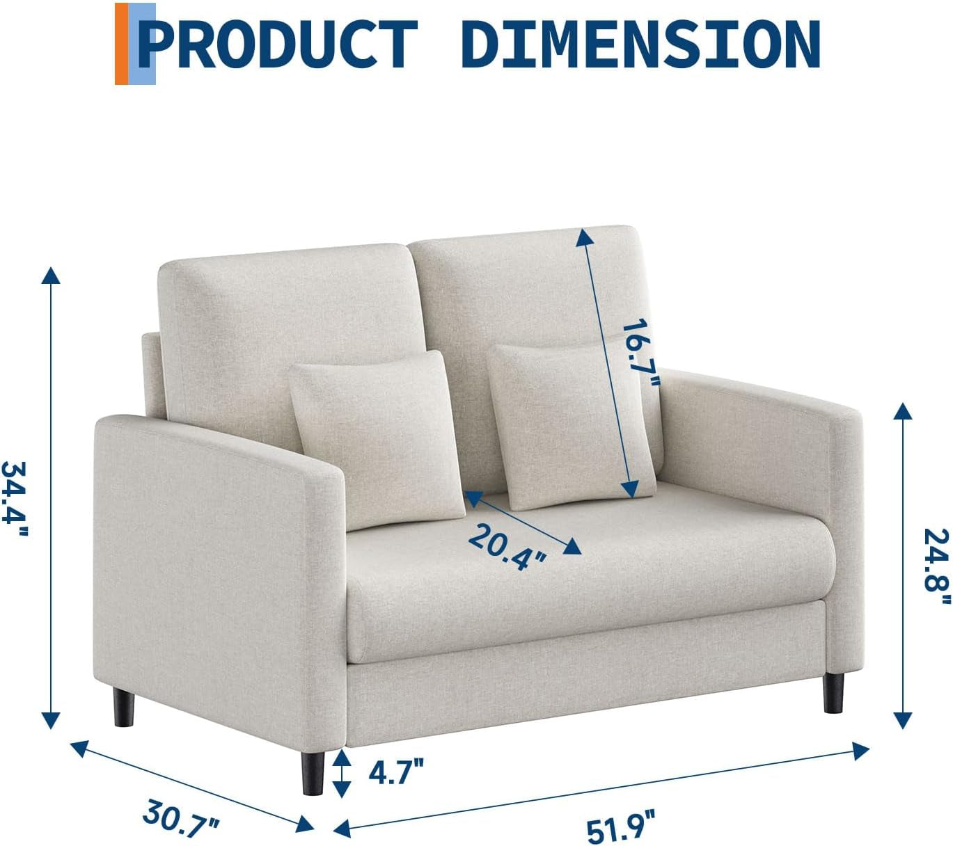 loveseat-sofa-52-love-seat-for-small-spaces-mid-century-sofa-accent-chair-wood-frame-tool-free-assembly-comfy-sofa-couch-for-bedroom-living-room-beige