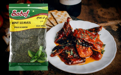 Mint Leaves Cut - Dried Mint Leaves Cut and Sifted - Kosher and Halal - No Stems (2 Oz)2