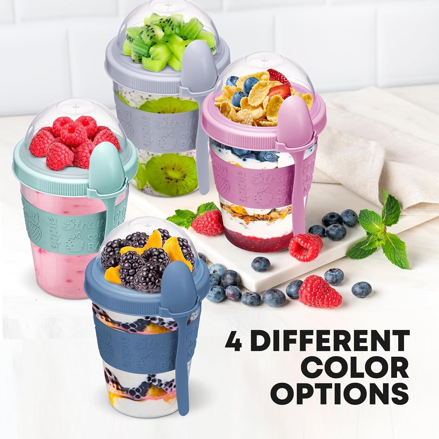 4-pack-on-the-go-yogurt-parfait-cups-with-lids-topping-compartment-spoon-yogurt-parfait-cups-for-breakfast-meal-prep-reusable-leak-proof-container-bpa-free-20oz-colorfull