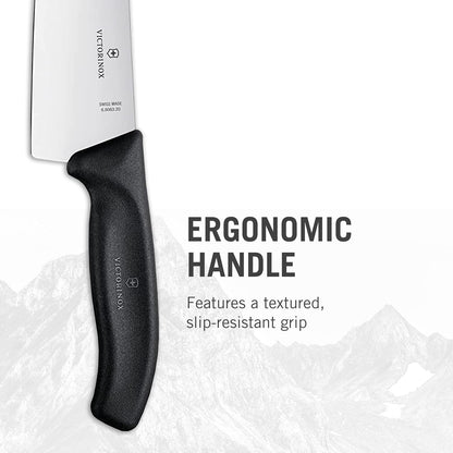 Victorinox ​Swiss Classic Chef'S Knife Set - Balanced Cooking Knives for Kitchen Accessories - Ergonomic Meat, Vegetable & Fruit Knives - Black Handle, Straight Edge, 3-Piece Set6