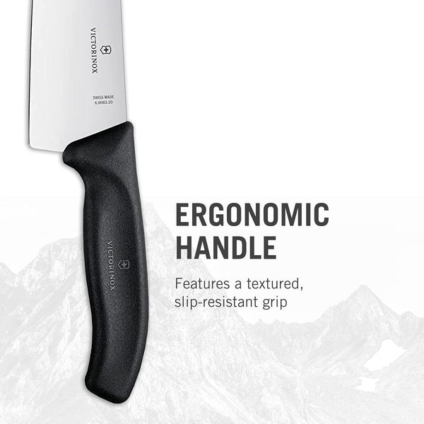 Victorinox ​Swiss Classic Chef'S Knife Set - Balanced Cooking Knives for Kitchen Accessories - Ergonomic Meat, Vegetable & Fruit Knives - Black Handle, Straight Edge, 3-Piece Set6