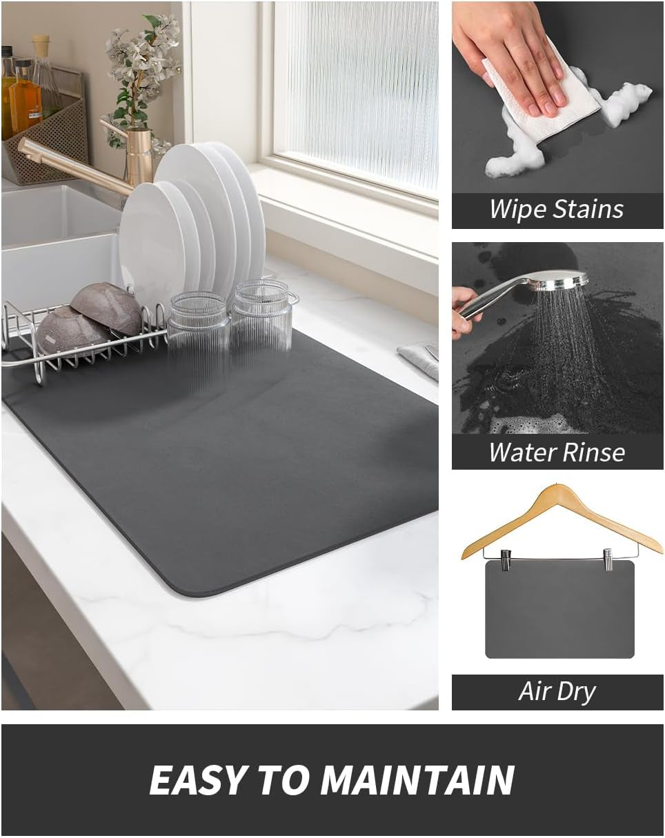 coffee-mat-dish-drying-mat-for-kitchen-counter-bar-accessories-hide-stain-rubber-backed-absorbent-fit-under-coffee-maker-espresso-machine-pot-dish-rack-12x19-dark-grey