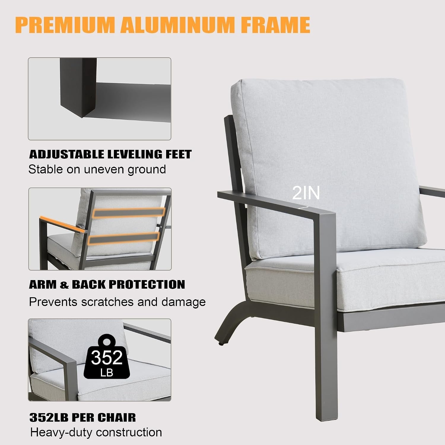 4-piece-aluminum-patio-furniture-set-with-adjustable-coffee-table-gray