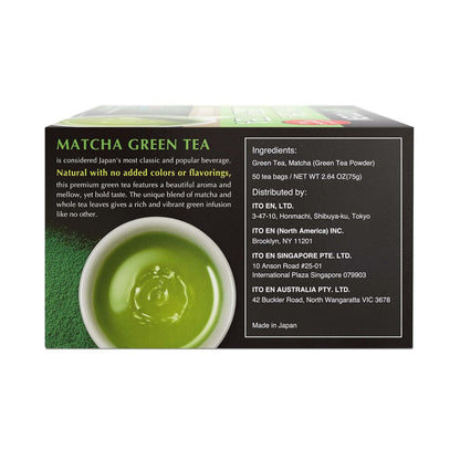 Traditional Matcha Green Tea 50 Count Zero Calories, Caffeinated3