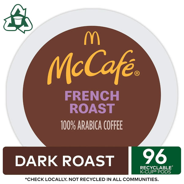 French Roast, Single Serve Coffee Keurig K-Cup Pods, Dark Roast, 96 Count (4 Packs of 24)5