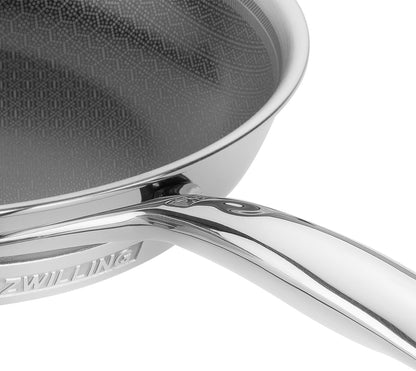 Peak 2-Pc (8-Inch and 10-Inch) Stainless Steel Ceramic Nonstick Dual Performance Fry Pan Set, Compatible with All Stovetops, Including Induction, Dishwasher Safe4