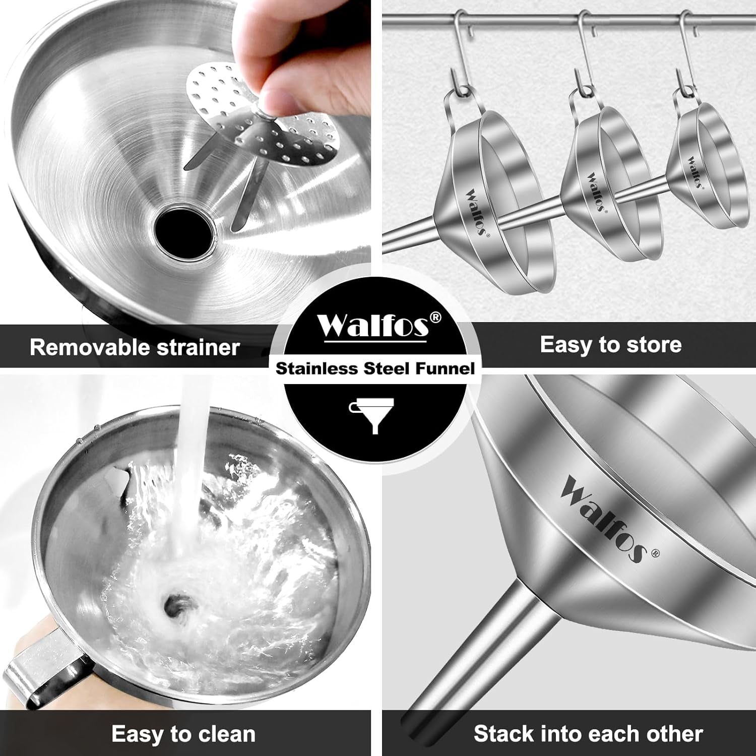 stainless-steel-funnel-3-pack-kitchen-funnel-with-2-removable-strainer-1pcs-cleaning-brush-perfect-for-transferring-of-liquid-oils-jam-dry-ingredients-powder