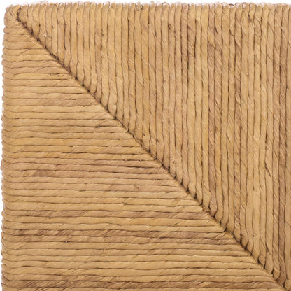 SAFAVIEH Couture Collection - Glenburg King Bed, Natural Woven Banana Stem & Wood Frame, Tropical Coastal Design, No Box Spring Needed (SFV1327A-K)4