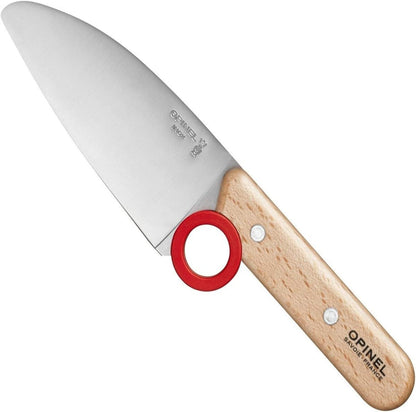 Le Petit Chef Complete 3 Piece Kitchen Set, Chef Knife with Rounded Tip, Fingers Guard, Peeler, for Children and Teaching Food Prep and Kitchen Safety, Made in France5