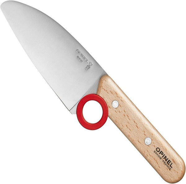 Le Petit Chef Complete 3 Piece Kitchen Set, Chef Knife with Rounded Tip, Fingers Guard, Peeler, for Children and Teaching Food Prep and Kitchen Safety, Made in France5