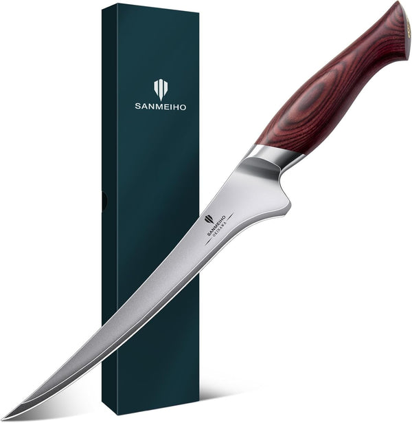 Fillet Knife 7 Inch, Razor Sharp Fishing Boning Knife for Meat1
