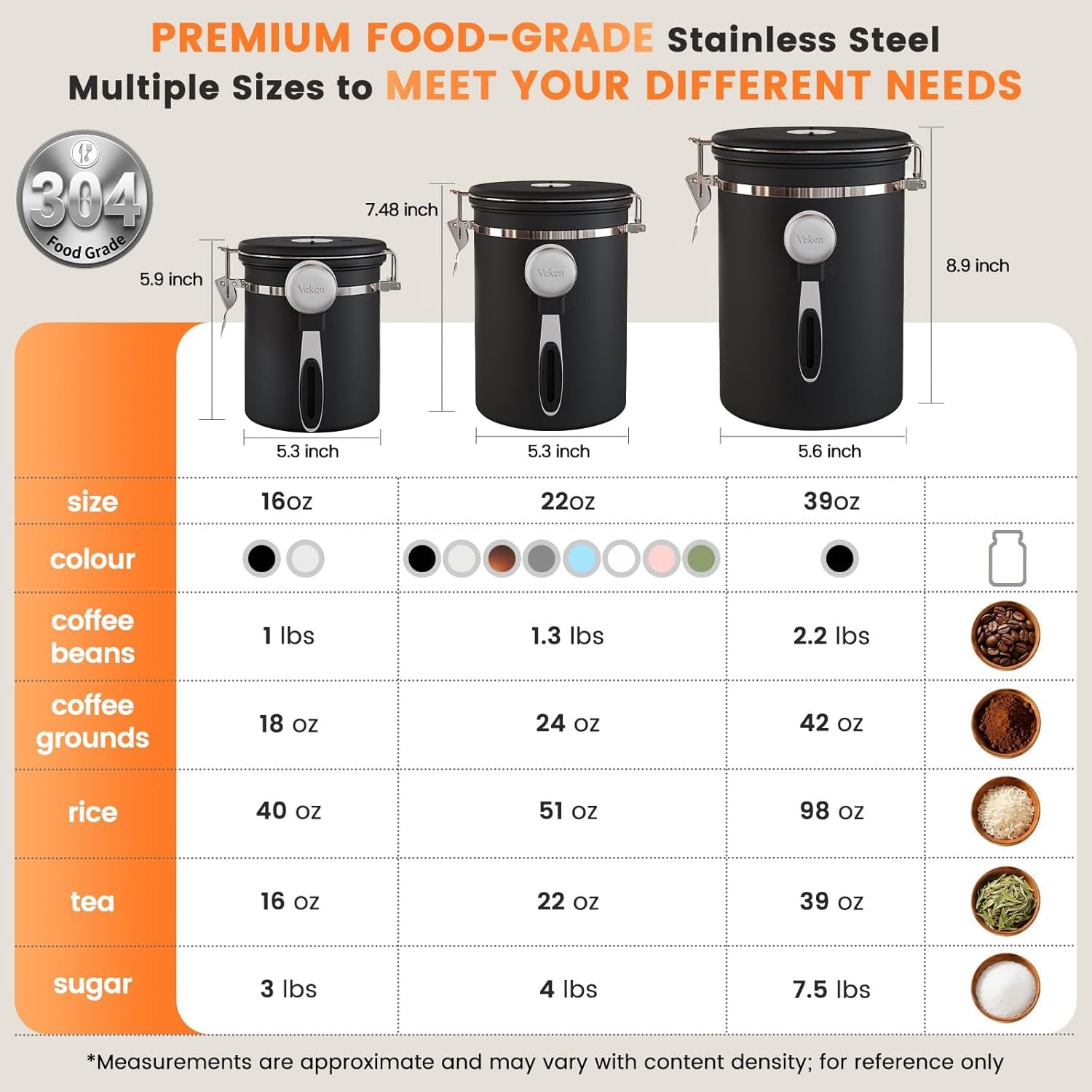 coffee-canister-with-window-airtight-stainless-steel-container-22oz