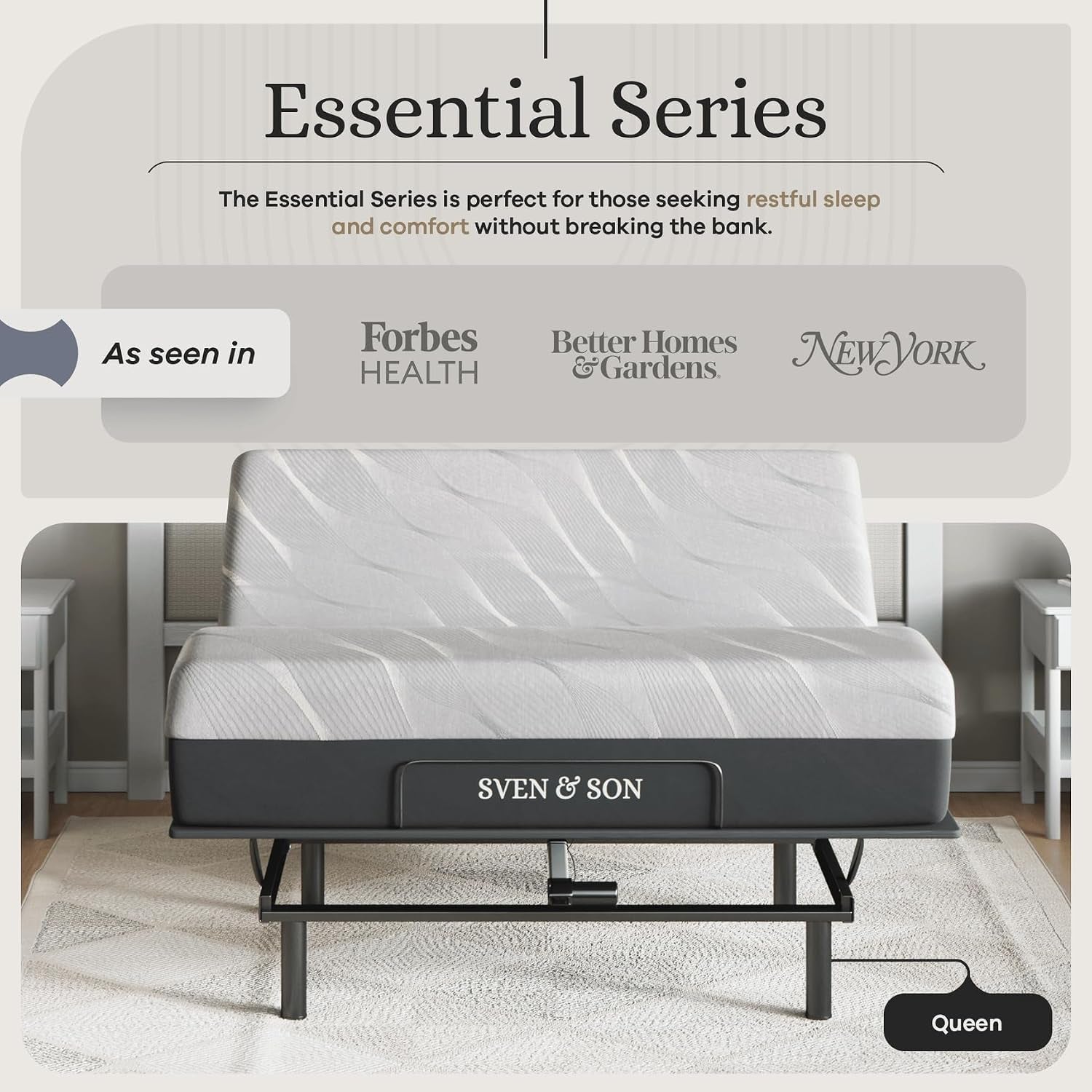 sven-and-son-essential-adjustable-bed-base-frame-14-inch-hybrid-spring-matt-medium-soft-easy-assembly-head-and-foot-lift-memory-positions-zero-gravity-wireless-remote-queen