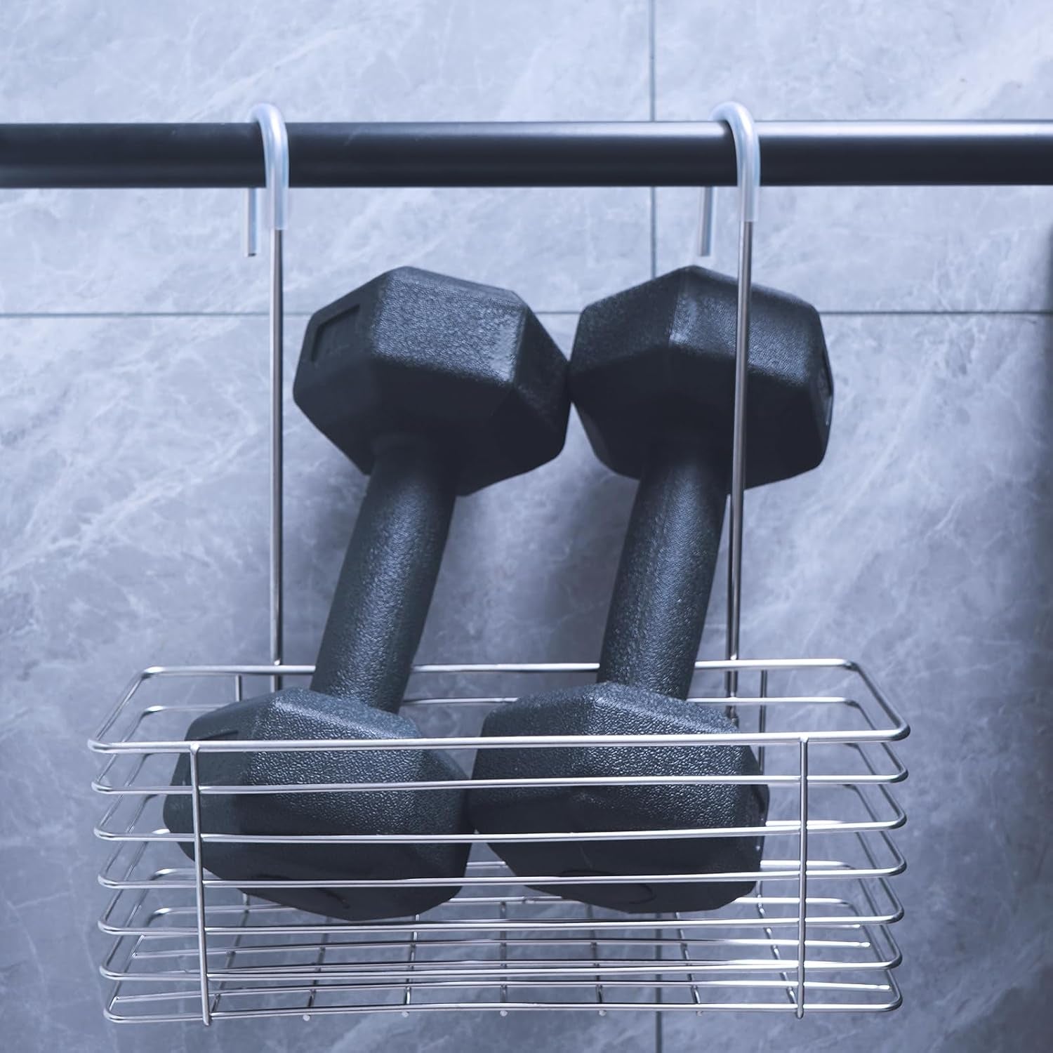 hanging-shower-rack-stainless-steel-hook-on-hanging-storage-basket
