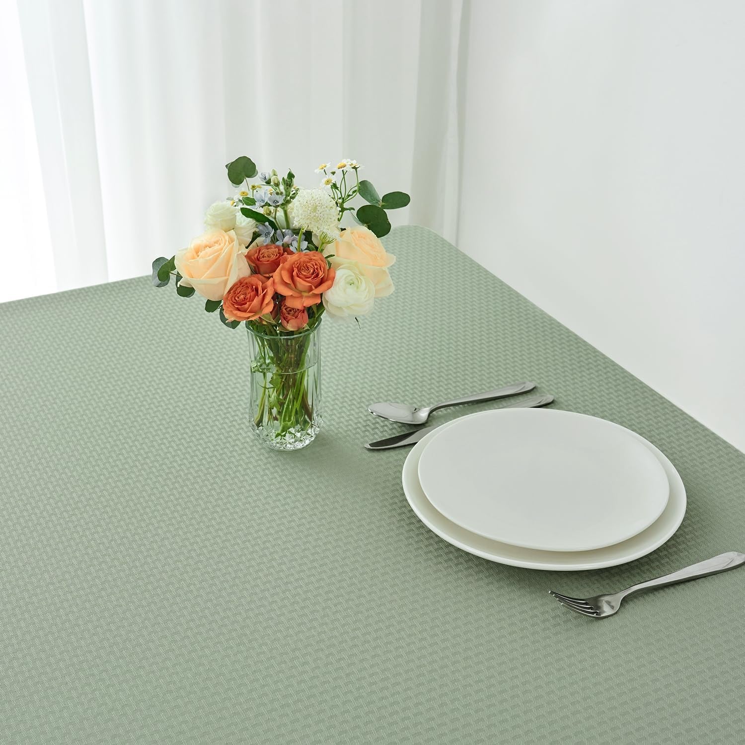 rectangle-tablecloth-weaved-pattern-waterproof-spillproof-wrinkle-free-table-cloth-kitchen-dining-tabletop-decoration-fabric-table-cover-for-holiday-parties-52-x-70-inch-sage-green