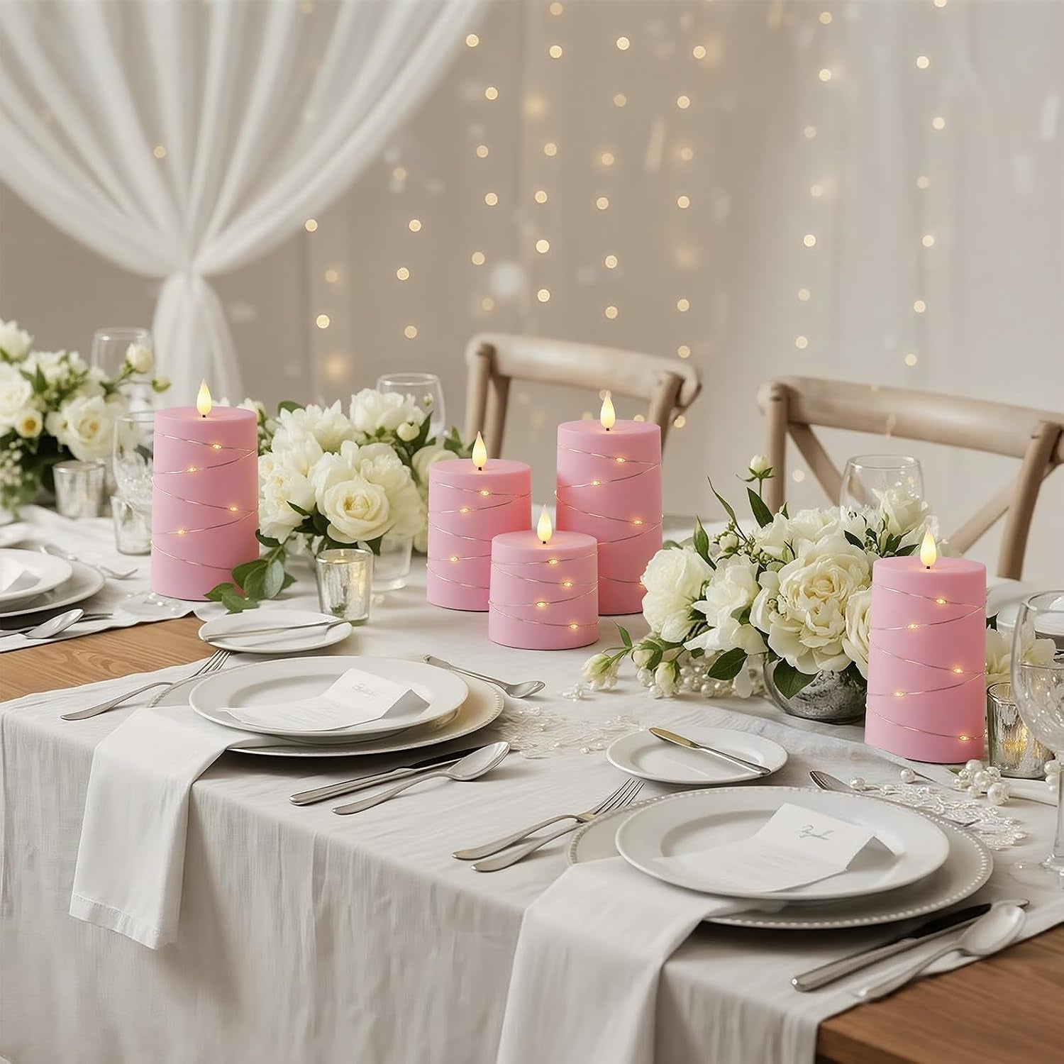 pink-battery-operated-flameless-led-pillar-candle-with-remote-timer