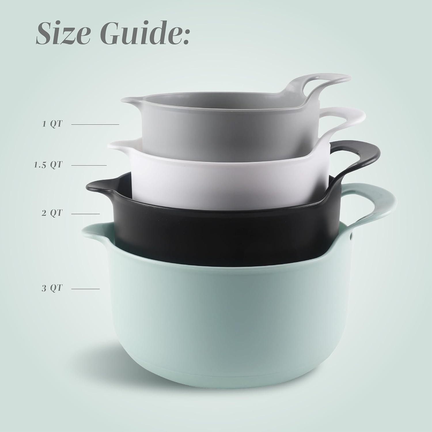 nesting-plastic-mixing-bowl-set-with-pour-spouts-and-handles-mint-4-piece-non-slip