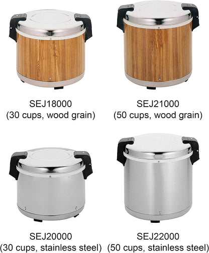 Excellante SEJ22000 Commercial Stainless-Steel 50-Cup Rice Warmer3