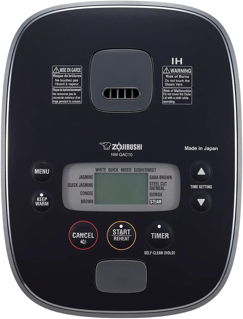 zojirushi-nw-qac10-5-5-cup-induction-rice-cooker-and-warmer-black-custom-cooking-pan-double-nonstick-coating-lcd-controls-delay-timer