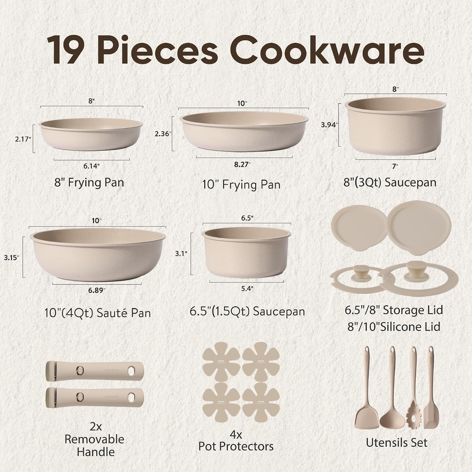 19pcs-pots-and-pans-set-non-stick-detachable-handle-cookware-sets-ultra-nonstick-space-saving-dishwasher-oven-safe-non-toxic-kitchen-apartment-camping-rv-traveling-taupe