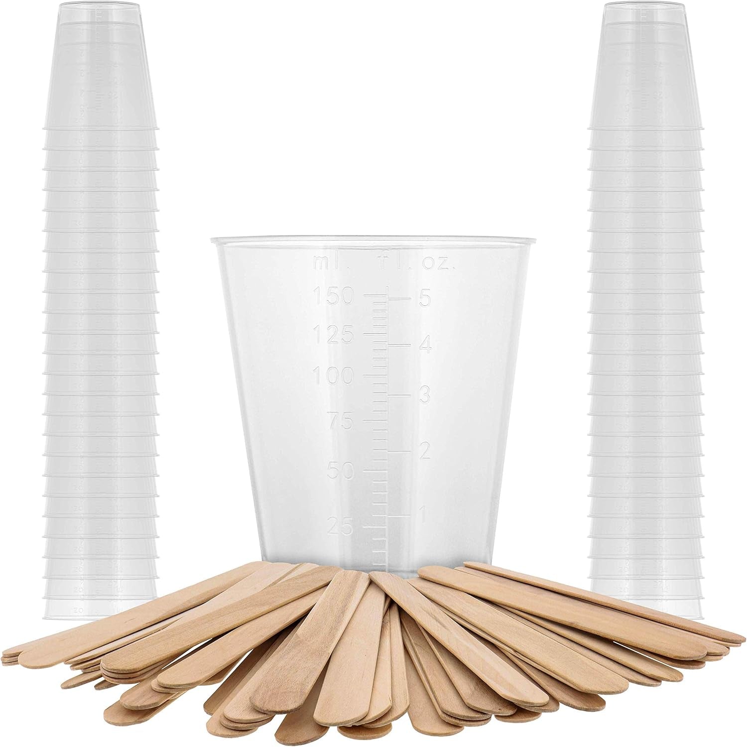 5-oz-150-ml-liquid-measuring-cups-50-pack-with-25-sticks