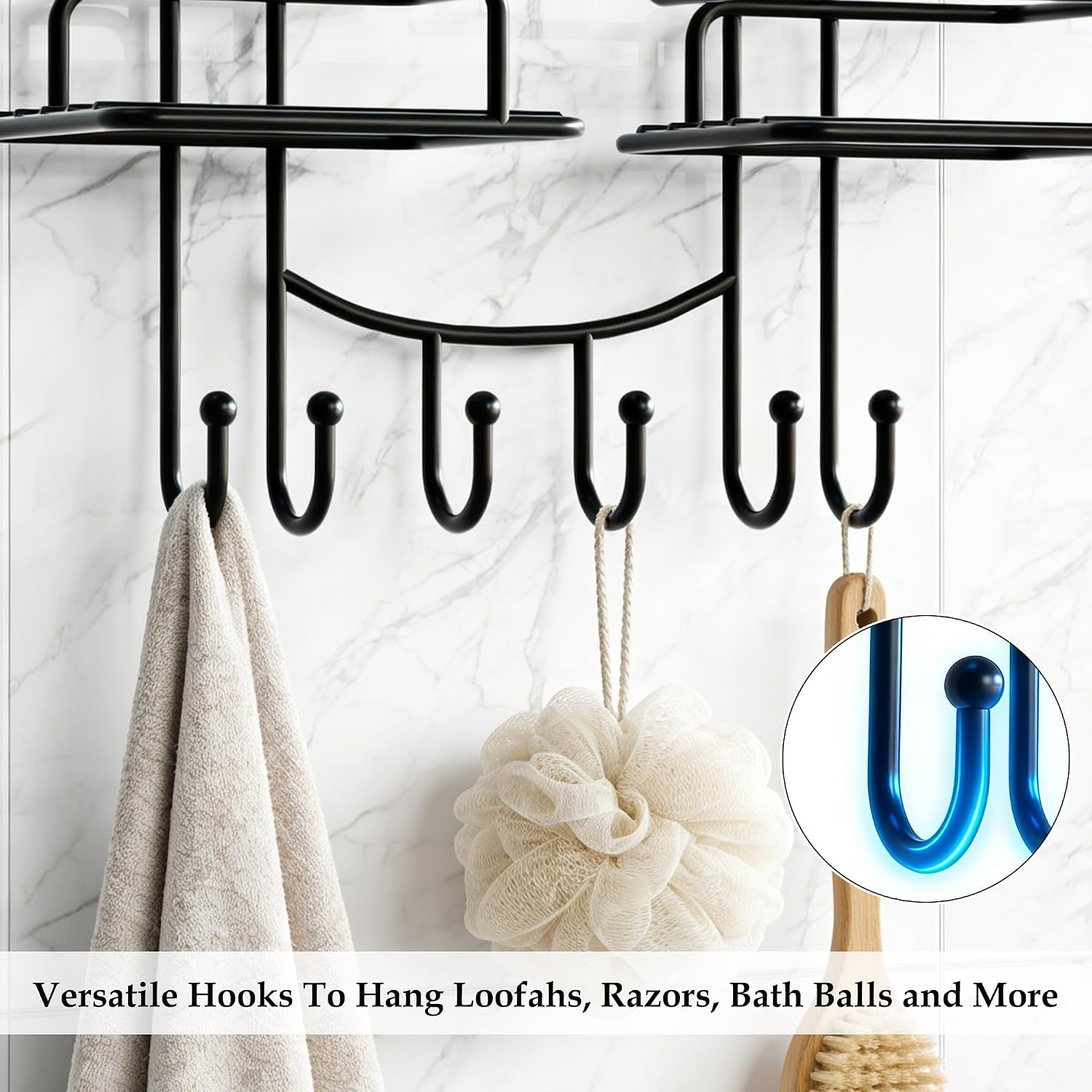 shower-caddy-hanging-shower-organizer-with-razor-hooks-black