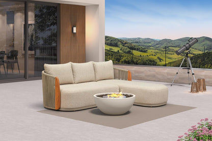 Patio Furniture Set 2-Piece Patio Sofa with Ultra-Thick Cushion1
