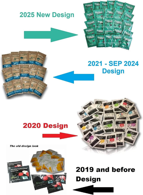 Cut Flower Food Floralife Crystal Clear 20 Powdered Packets6